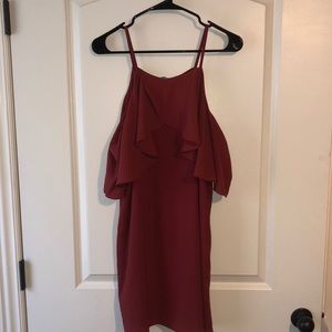 Charlotte Russe Off-the-Shoulder Dress